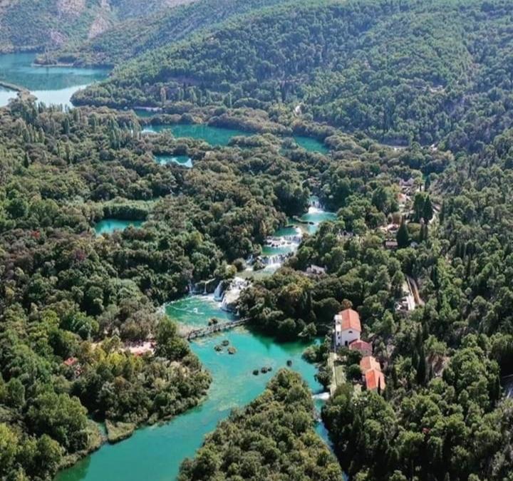 Krka Fairytale Little Castle Hotel Skradin Eksteriør billede